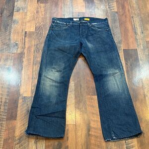 Energie Men's Deep Indigo Bootcut Jeans 33x32 (6030)